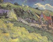 Vincent Van Gogh Thatched Cottages (nn04) Spain oil painting artist